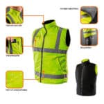 NEO TOOLS ΓΙΛΕΚΟ ΕΡΓΑΣΙΑΣ ΥΨΗΛΗΣ ΕΥΚΡΙΝΕΙΑΣ ΚΙΤΡΙΝΟ ΔΙΠΛΗΣ ΟΨΕΩΣ (81-520) - Image 3